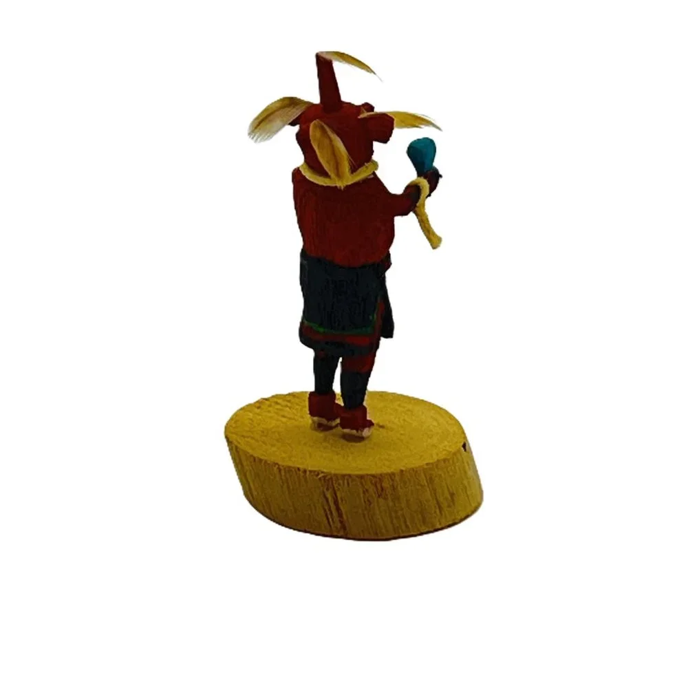 Handmade Miniature 1.5" (app.) Kachina Doll - "Mudhead" - Picture 4 of 8